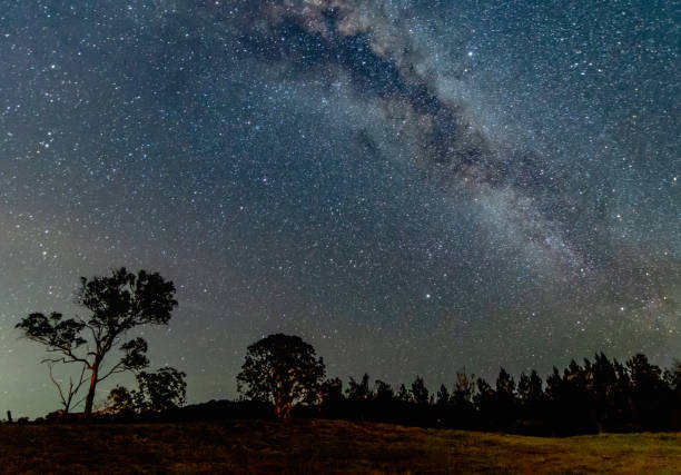 istock The Milky Way and Country Landscape 1023383340