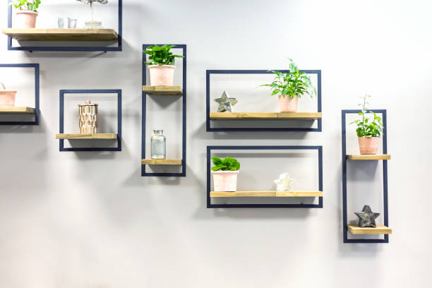 istock Minimal room wall decor. Cozy declutter home 1023394406