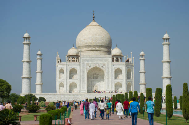 istock Taj Mahal the mausoleum in Agra India 1023397622