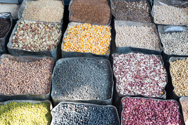 istock beans in the Indian market 1023398106