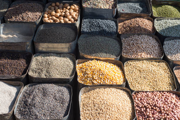 istock beans in the Indian market 1023398112