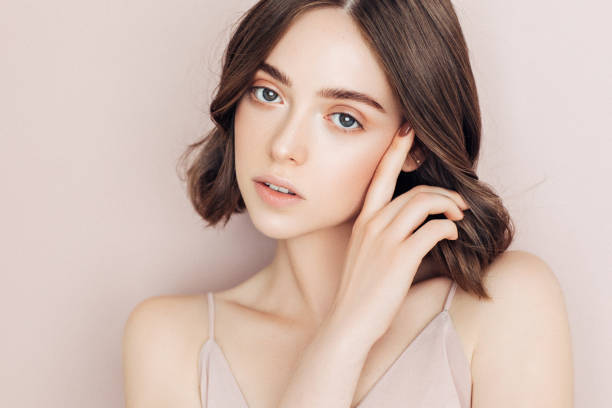 istock Beautiful woman with make-up 1023400686