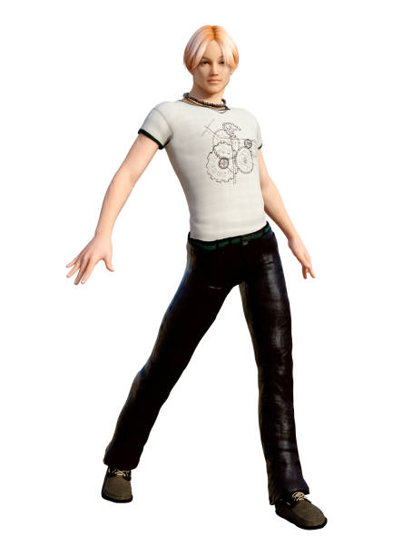 istock 3D illustration teenager boy on white 1023400784