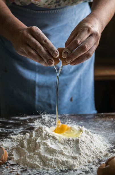 istock A housewife making a dough 1023402496
