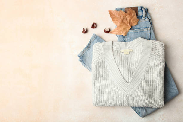 istock Warm sweater and jeans 1023433324