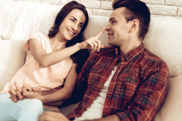 istock Beautiful Couple Together On Valentine's Day. 1023450800
