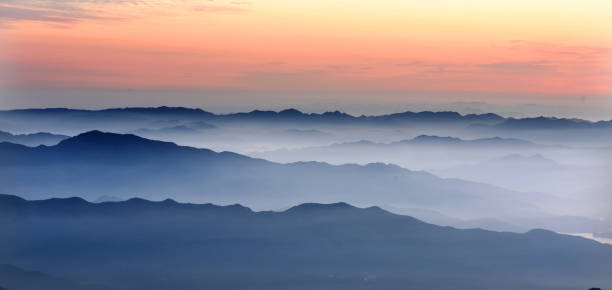 istock Very beautiful Mount Taishan scenery after the rain 1023456528