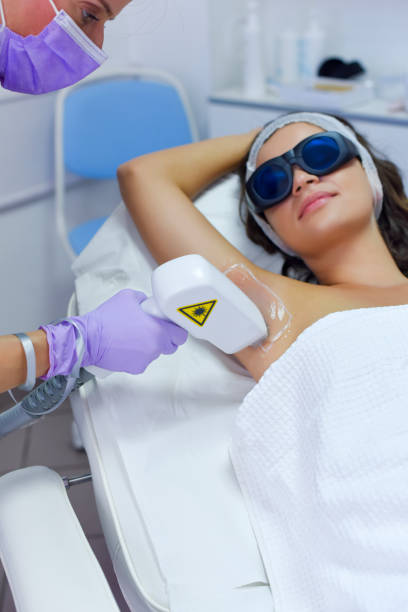 istock Hair removal wiith diod laser 1023462342