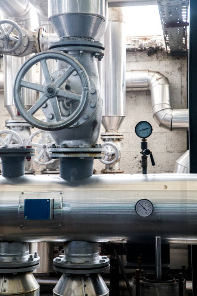 système de gaz - faucet heat water water pipe photos et images de collection