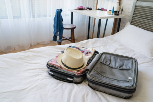 istock Scene of the neat prepared suitcase 1023465510