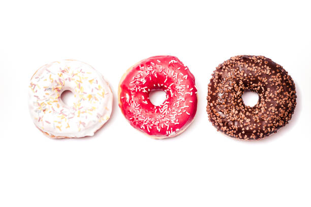 istock Donut. Sweet icing sugar food. 1023468606