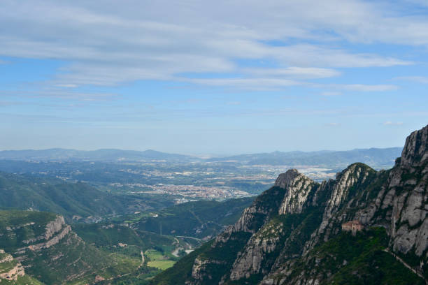 istock A view of a valley from Montserrat 1023469172