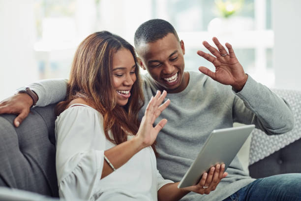 istock Connecting with family anywhere is whats great about technology 1023472678