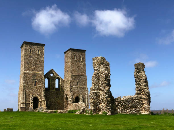 istock Reculver towers, UK 1023472866