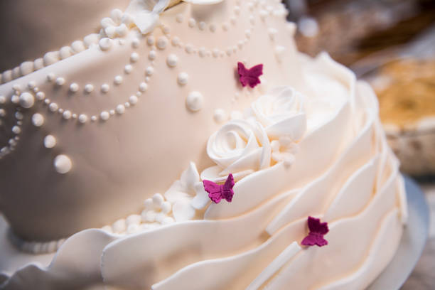 Different wedding cakes in a wedding
