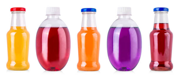 istock three juice bottles isolated on white background with clipping path. 1023480018
