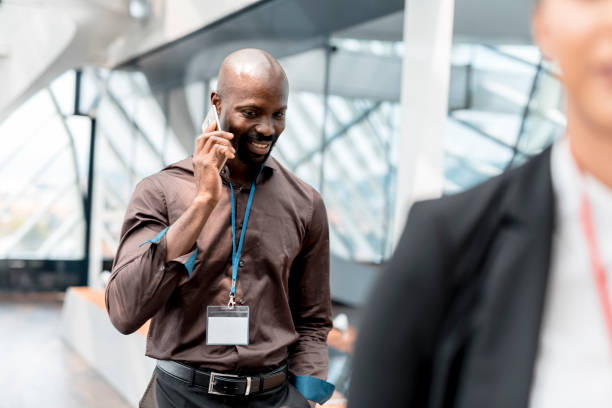 istock Business man walking through hallway 1023483494