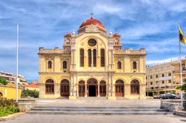Agios Minas (Saint Minas) Cathedral, Heraklion, Crete, Greece
