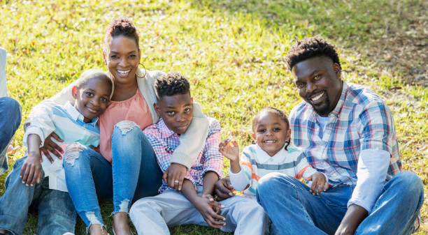 istock African-American family with three boys 1023512912