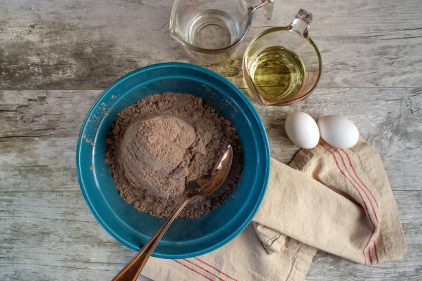 istock mixing homemade chocolate brownies 1023514504