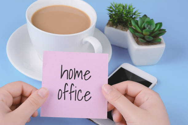 istock Paper card with text 
