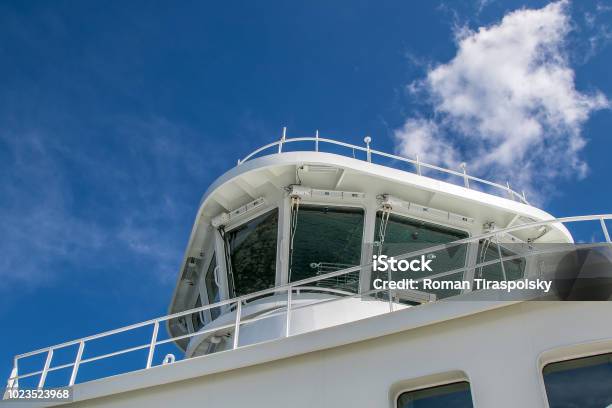 Helm Of A Ferry Stock Photo - Download Image Now - Ferry, Close-up, Norway