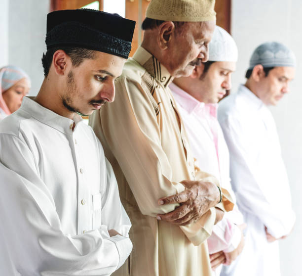 istock Muslim praying in Qiyaam posture 1023529486