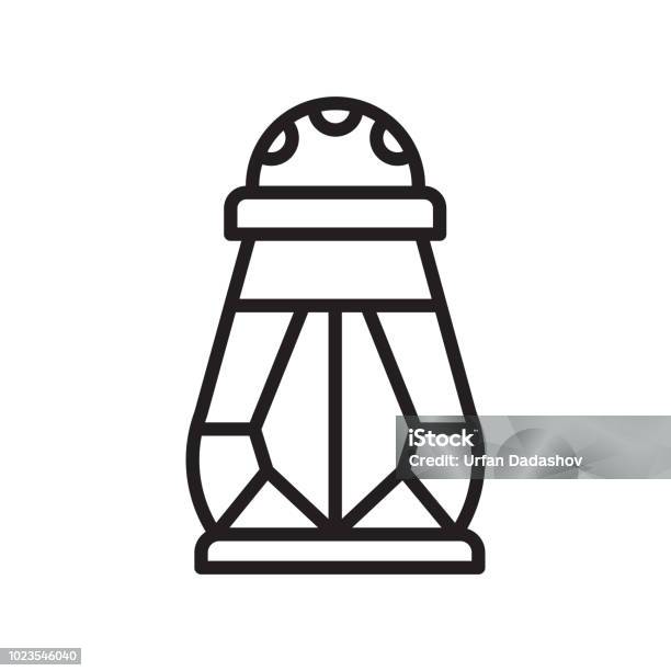 Salt Icon Vector Sign And Symbol Isolated On White Background Salt Logo Concept Stock Illustration - Download Image Now