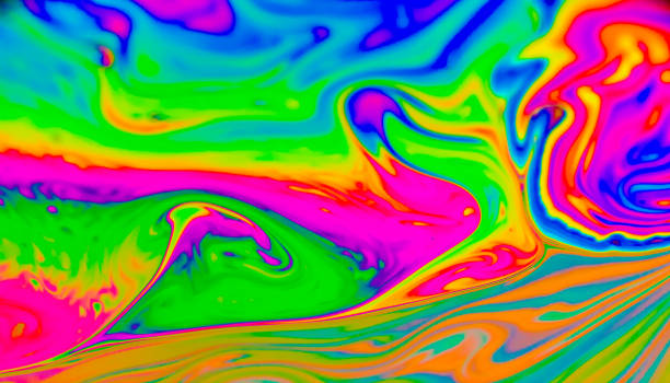 istock Rainbow colors created by soap, bubble,or oil 1023552112