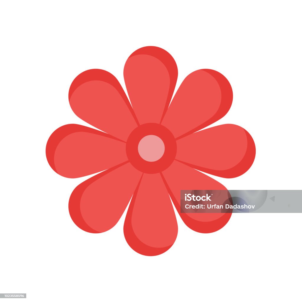 Flower icon vector sign and symbol isolated on white background, Flower logo concept Flower icon vector isolated on white background for your web and mobile app design, Flower logo concept Abstract stock vector