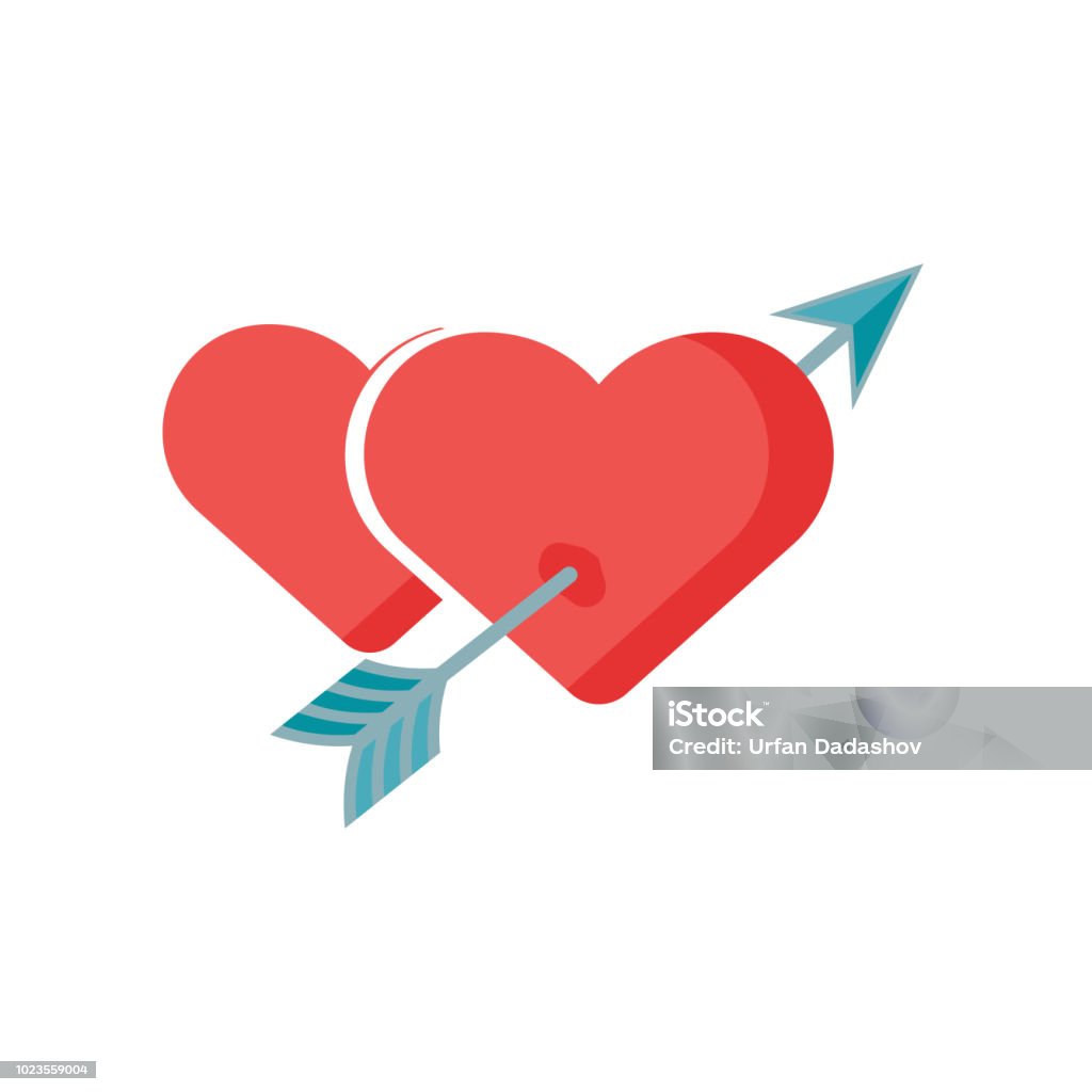 Heart icon vector sign and symbol isolated on white background, Heart logo concept Heart icon vector isolated on white background for your web and mobile app design, Heart logo concept Abstract stock vector