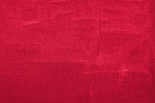 Red poster paper surface / Space for text