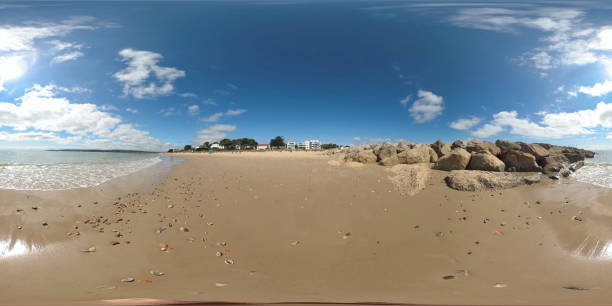 istock 360 VR on the beach in Dorset 1023583304