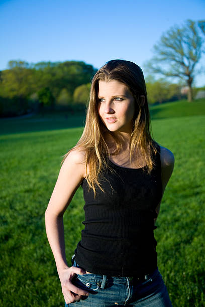 istock blonde in the park 102358413