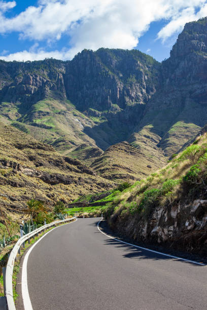 istock Picturesque road in mountains landscape 1023589122