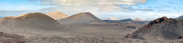 istock Panorama of unique volcanic landscape 1023589142