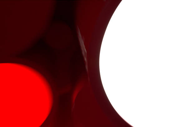 lights with zoom effect to create abstraction