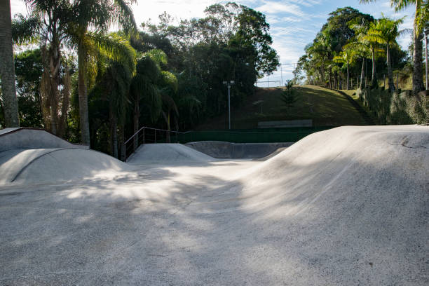 istock Backyard radical lifestyle skate park 1023602974