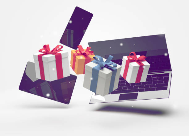 istock notebook desktop with smartphone with tablet computer gifts 3d-illustration 1023603000