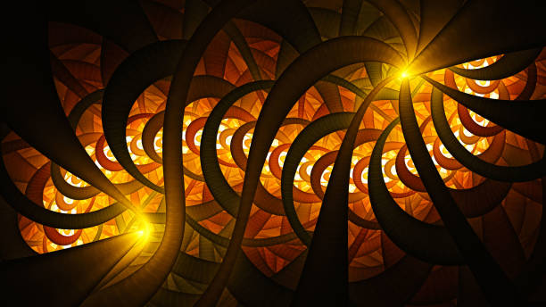 istock Interweaving branches. Radiance of emeralds. 1023607542