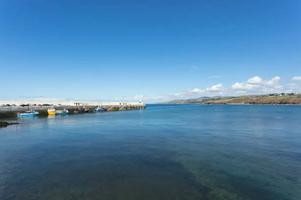 Photo of Peel harbour Isle of Man