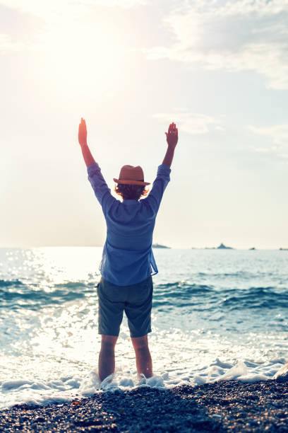 istock Woman enjoying the nature 1023615686
