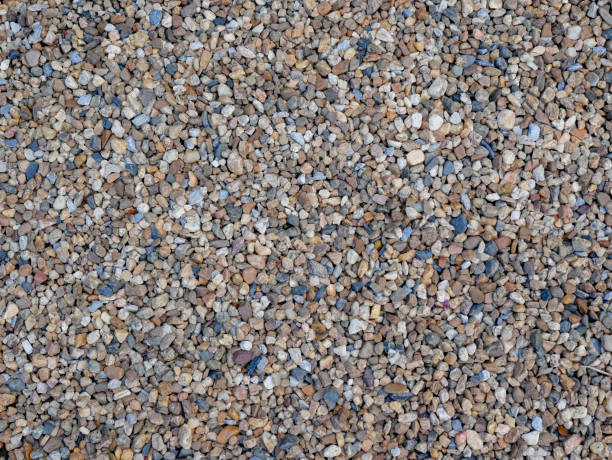 istock Abstract background texture, Colorful sea stones, top view 1023624698