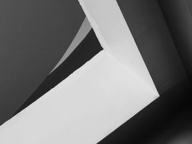 istock Abstract background architecture lines. modern architecture detail. Refined fragment of contemporary office interior / public building. 1023632072
