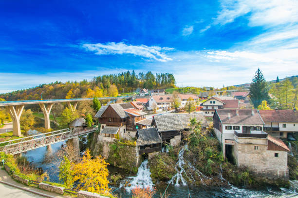 istock Rastoke, Slunj, Croatia 1023646266