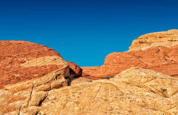 Red Rock Canyon, Las Vegas, Nevada, USA, with copy space