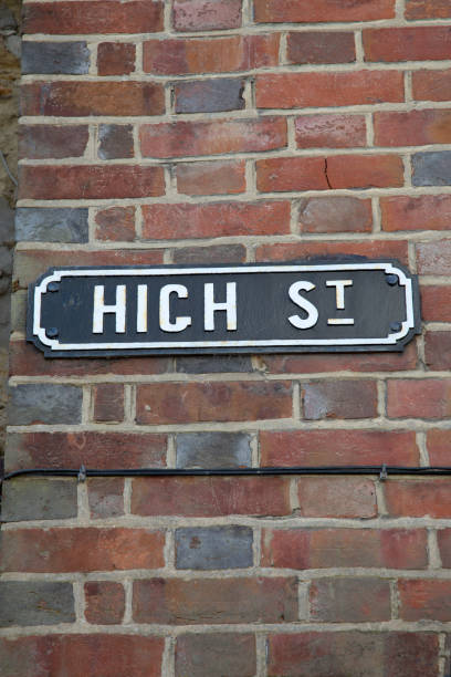 istock High Street Sign 1023658346