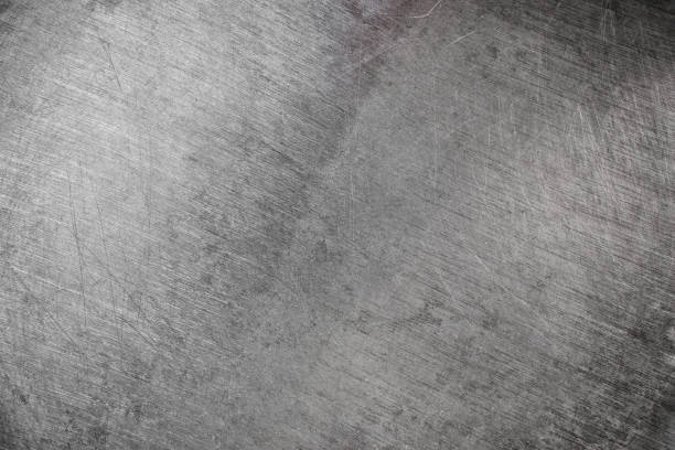 istock Texture of tinplate, silver metal as background 1023670968