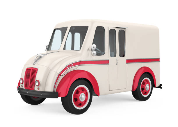 istock Food Truck Isolated 1023671296