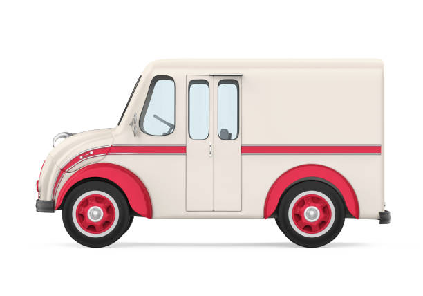 istock Food Truck Isolated 1023671316